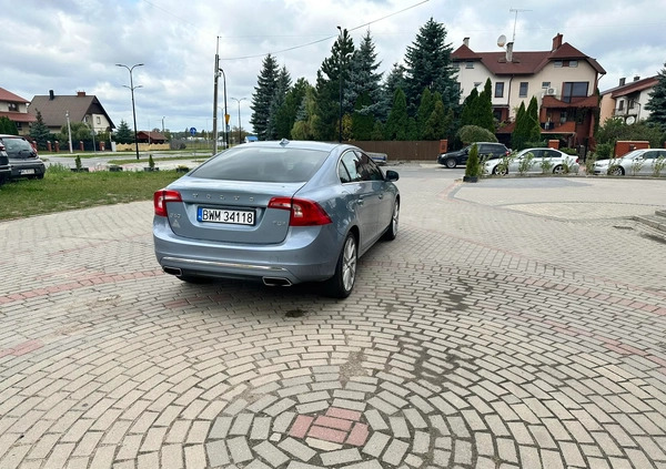 Volvo S60 cena 68900 przebieg: 128000, rok produkcji 2018 z Łapy małe 79